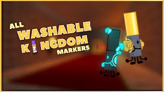 How to get all Washable Kingdom Markers in Find The Markers [upl. by Urbannal]