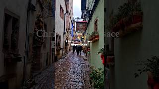 Christmas in Alsace DIscover the magic of Riquewihr 🎅🎄✨️ shorts christmas alsace travel [upl. by Eimor52]