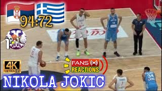 Kosarka Srbija Grcka Nikola Jokic izvodi slobodna bacanja [upl. by Shaughn]