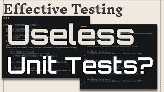 Effective Unit Testing Mastering What to Test and What Not To [upl. by Ydennek]