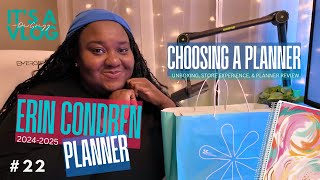 Choosing A Planner Erin Condren LifePlanner Unboxing amp Review Its a Vlog with Dei Gregg 22 [upl. by Ettedo]