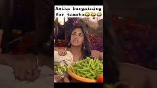 Tamatar de rhe ho ya heeremoti😂anika bargaining😅 ishqbaaz Anika funny sceneishqbaazshortsfeedyt [upl. by Mauretta68]