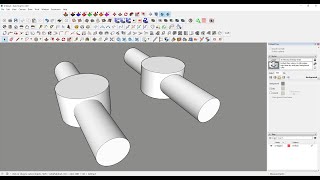 Merge geometry in sketchup [upl. by Athal]