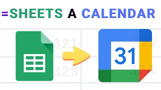 Importar eventos de GOOGLE SHEETS a GOOGLE CALENDAR [upl. by Laidlaw384]