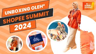 UNBOXING SAMPLE GRATIS DI ACARA SHOPEE SUMMIT 2024 [upl. by Burck]