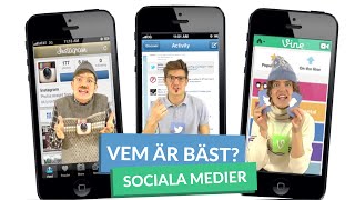 Vem är bäst  SOCIALAMEDIER [upl. by Drolet]