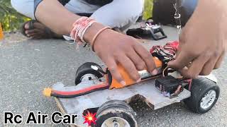 Rc Air Car With Petrol Experiment 🔥😱 rccar experiment fire youtube trending [upl. by Etteinotna]