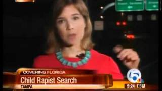 Child rapist search in Florida [upl. by Crim169]