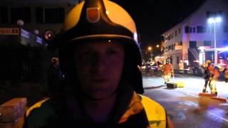 Einsatzleiter der Feuerwehr Lauterach zum Verkehrsunfall [upl. by Nellak334]