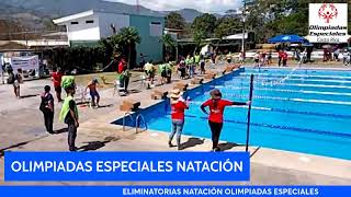 Eliminatorias Natación Olimpiadas Especiales [upl. by Alvera]