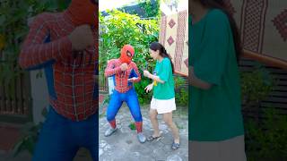 SpiderMan Ke tar baba pran bacalo 😱amazingfacts facts spiderman [upl. by Drawde451]