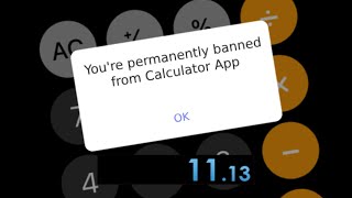 Calculator App Banned speedrun 1113 WR [upl. by Joannes576]