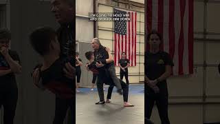 Techniques for Self Defense Basic Takedown for Beginners  Body Lock  Front Clinch Takedown [upl. by Yelir]