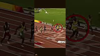 Usain Bolt 100m running🏃🏻 958 [upl. by Ecyla]