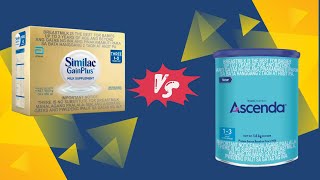 SIMILAC VS ASCENDA NUTRITION FACTS BASED REVIEW MILK FOR 13 YEARS OLD [upl. by Marcile]