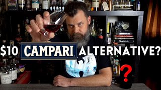 TRADER JOES BUDGET CAMPARI Tasting Pronto Amaro Aperitivo [upl. by Ahseekat]