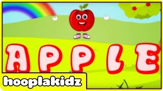 Preschool Activity  How to Spell Apple  HooplaKidz [upl. by Zenger881]