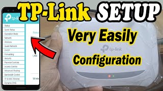 TPLink Router Setup and Full Configuration Using Mobile [upl. by Ecnadnac]