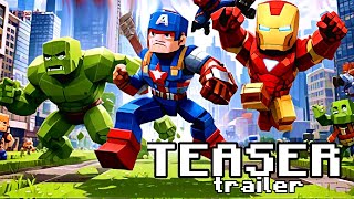 Superheroes addon MCPE teasertrailer 12130  Addon do SuperHerois no mcpe [upl. by Allrud]