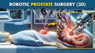 How Robotic Prostate Surgery Is Performed  Robot Assisted Prostatectomy 3D Animation [upl. by Anikahs]