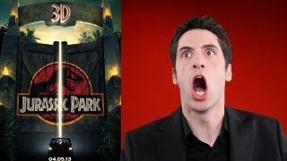 Jurassic Park 3D movie review [upl. by Abbotsun853]