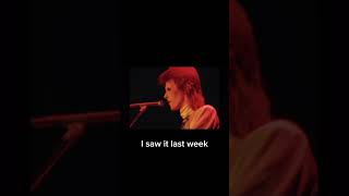 Ziggy Stardust Final Concert Becomes Amazing New Documentary [upl. by Nelav]