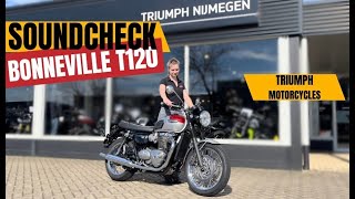 TRIUMPH BONNEVILLE T120  INCL SOUNDCHECK  TLM NIJMEGEN [upl. by Mihar]