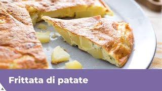 FRITTATA DI PATATE IN PADELLA VELOCISSIMA [upl. by Domeniga]