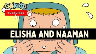 ELISHA AND NAAMAN  Bible Story  Kids Story [upl. by Krawczyk911]