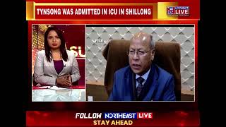 Meghalaya DCM Prestone Tynsong Flown to Delhi for Treatment [upl. by Idnod]