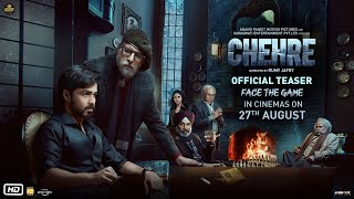 Chehre Official Teaser  Amitabh Bachchan Emraan Hashmi  Rumy J  Anand Pandit 27th August 21 [upl. by Aidni]