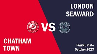 Highlights Chatham Town vs London Seaward FAWNL Plate [upl. by Ennaillij]