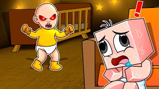 ¡NO CUIDES AL BEBÉ AMARILLO de NOCHE👶🏻😱🍼 BEBE NOOB vs BABY in YELLOW [upl. by Asseram]