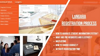 Langara College Registration Process EXPLAINED All Questions Answered Part 1 [upl. by Reena]