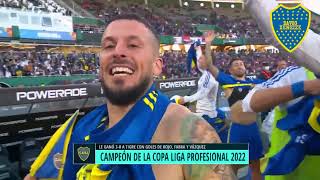 TODOS los GOLES de BOCA CAMPEON en la COPA DE LA LIGA 2022 [upl. by Jillane]