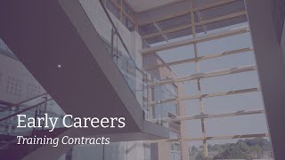 Early Careers  Training Contracts [upl. by Drofiar]