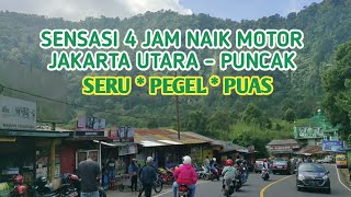 SENSASI 4 JAM NAIK MOTOR KE PUNCAK BOGOR ARTI KEPUASAN TERSENDIRI [upl. by Llebanna]