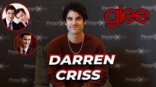 Darren Criss talks about his experience in Glee Klaine Blaine Anderson amp working with Chris Colfer [upl. by Mairam181]