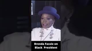 Brenda Fassie on Black President  Brenda Fassie Interview 2 brendafassie queenofpop [upl. by Adnorrehs]