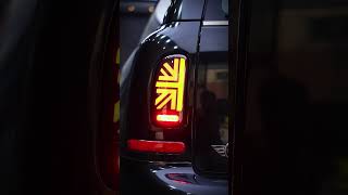 Mini Clubman R55 Union Jack smoked tail ligths [upl. by Sola434]