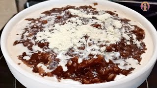 How to make SPECIAL CREAMY CHAMPORADO CHAMPORADO RECIPE [upl. by Maxy]