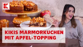 Saftiger Marmorkuchen mit ApfelTopping  Kaufland [upl. by Esilanna]