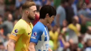 FC 24 Gameplay  Brighton vs Everton  Premier League  20232024 [upl. by Aiuhsoj]