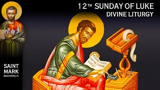 20240121 Greek Orthodox Divine Liturgy of Saint John Chrysostom 12th Sunday of Luke [upl. by Nakhsa]