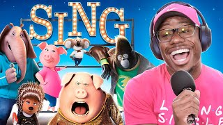 I Watched SING For The FIRST TIME amp It Turned Into A TRY NOT TO SING CHALLENGE [upl. by Toscano]