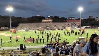 McCallum HS Band  1018 Football Game [upl. by Lynda]