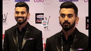 KL Rahul Cricketer at FBB Miss india 2018 [upl. by Xyno]