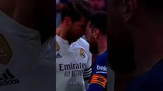 Sergio Ramos Vs Messi messi footballshorts football viral viralshorts [upl. by Arihaj]