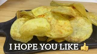 Potato chips  Homemade crispy Potato chips  Quick recipe [upl. by Critta]