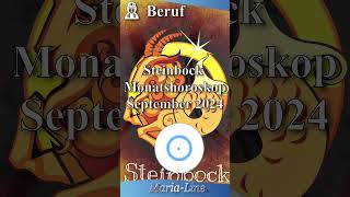 Steinbock BERUF 👷‍♀️ Horoskop September 2024 [upl. by Ladiv]